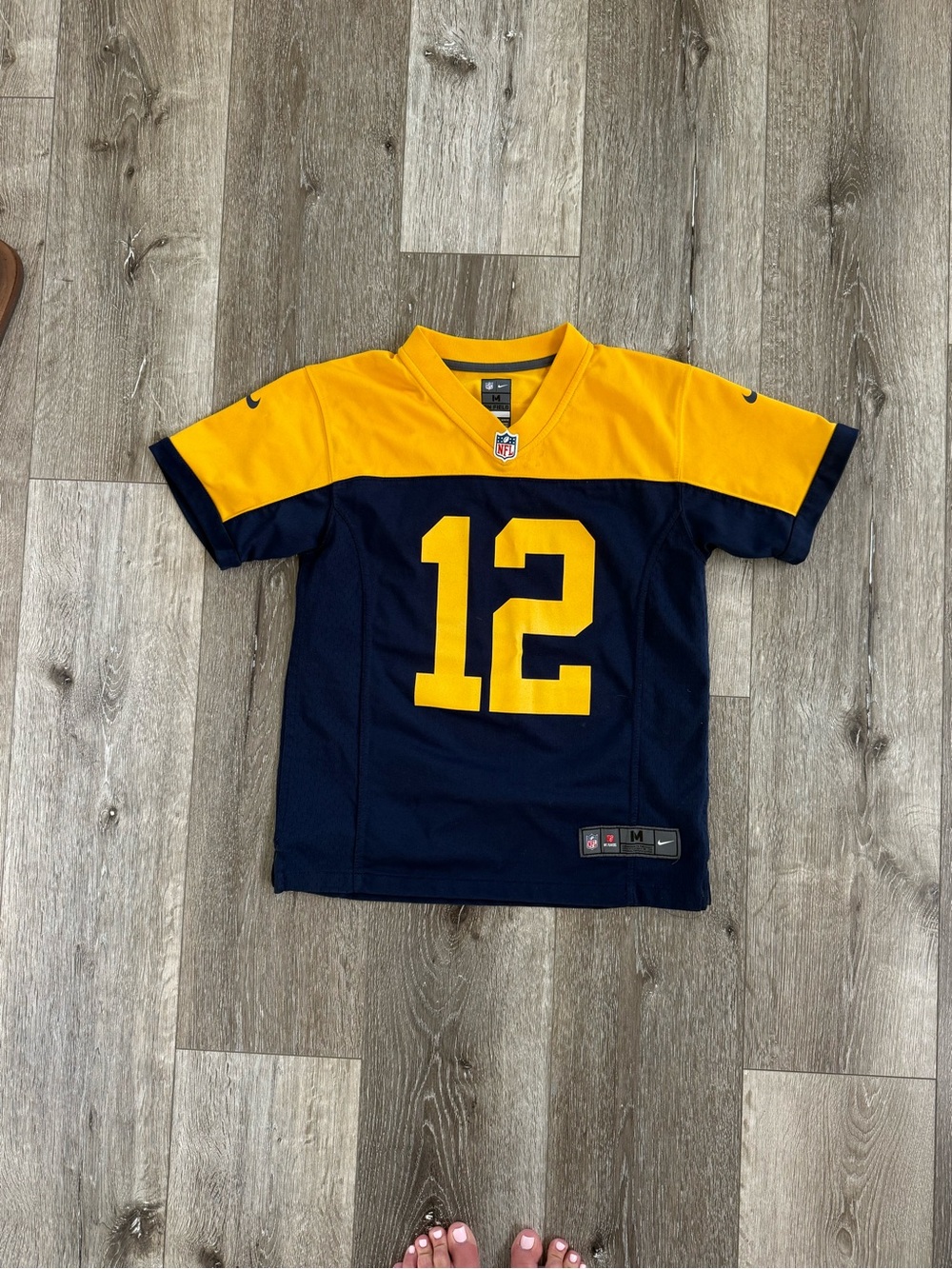 Aaron Rodgers Packer throw back jersey